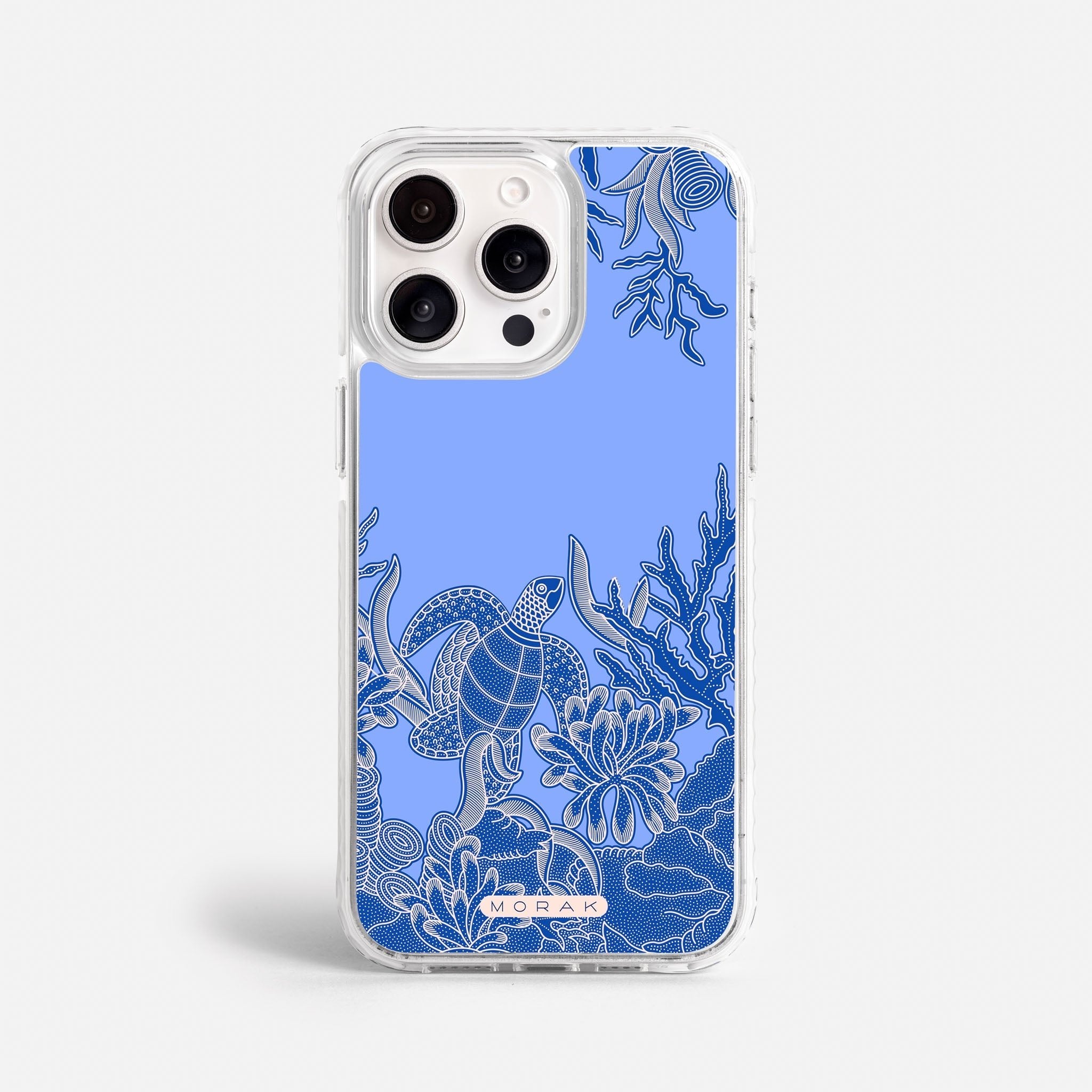 Case Arrecife - Blanco Premium – Protección antigolpe | Diseño colombiano | Morak