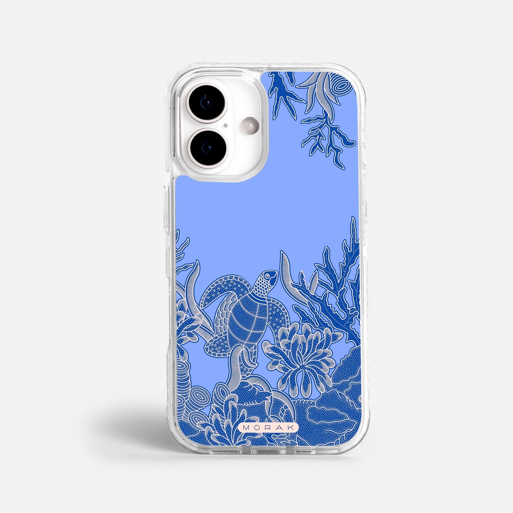 Case Arrecife - Blanco Premium – Protección antigolpe | Diseño colombiano | Morak