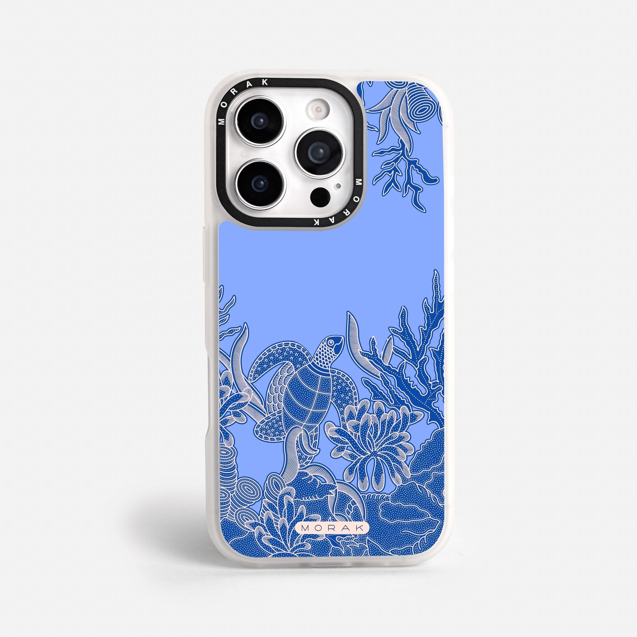 Case Arrecife - Blanco Premium – Protección antigolpe | Diseño colombiano | Morak