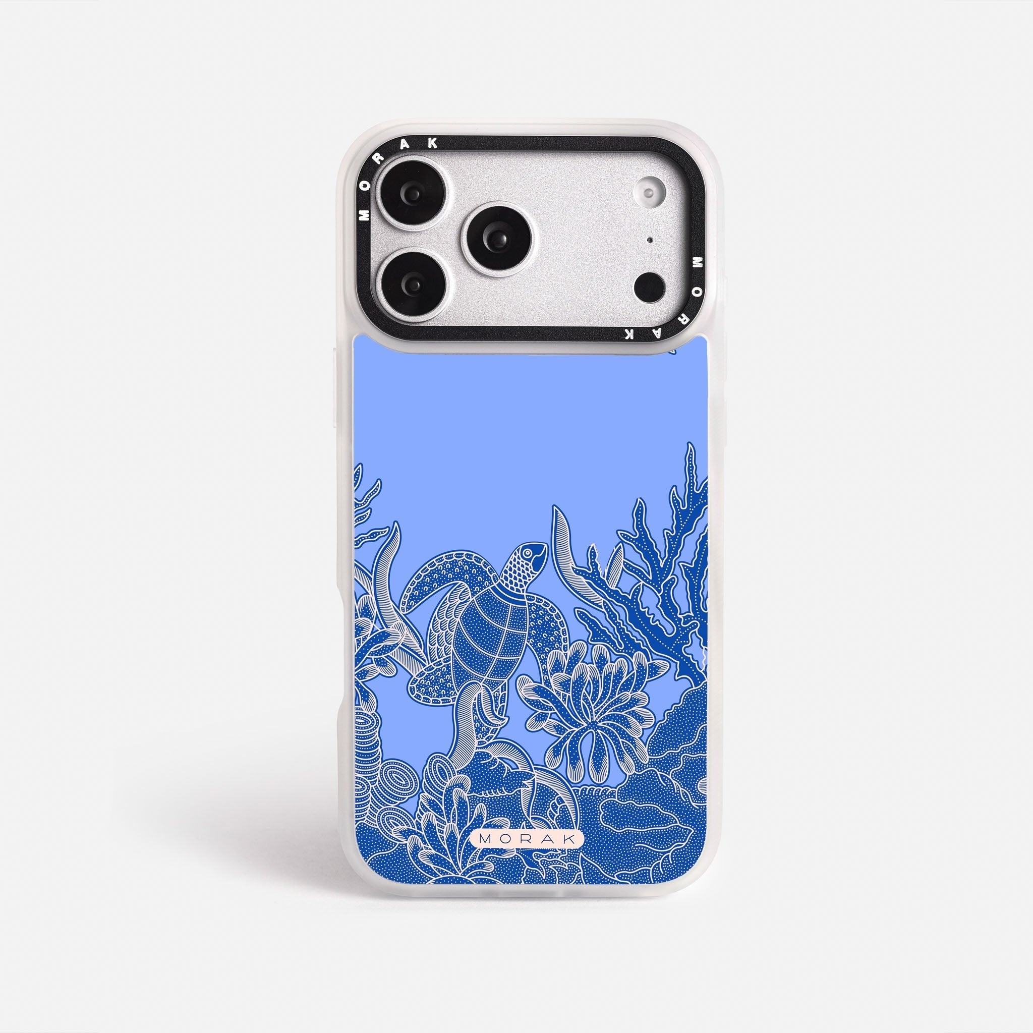 Case Arrecife - Blanco Premium – Protección antigolpe | Diseño colombiano | Morak