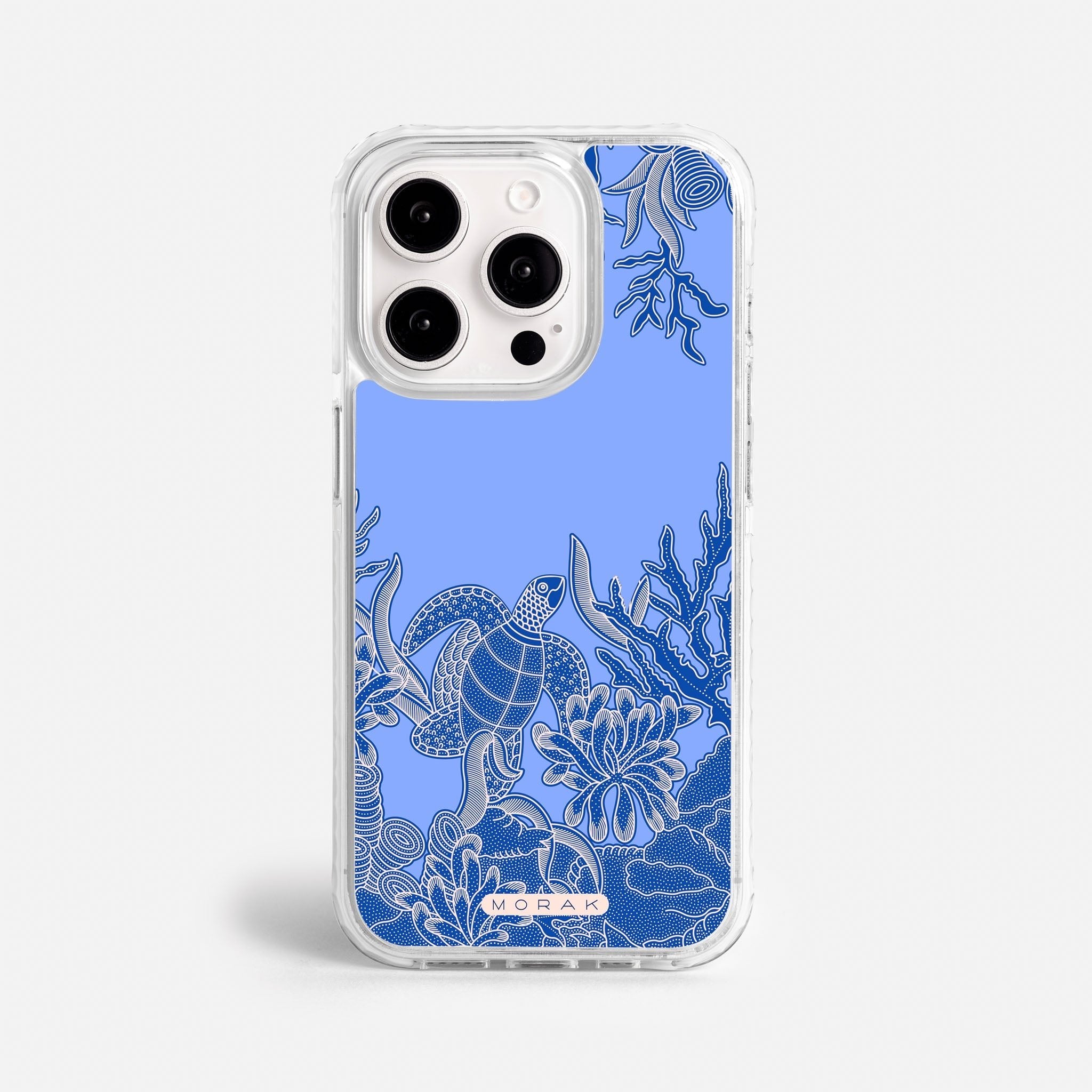 Case Arrecife - Blanco Premium – Protección antigolpe | Diseño colombiano | Morak