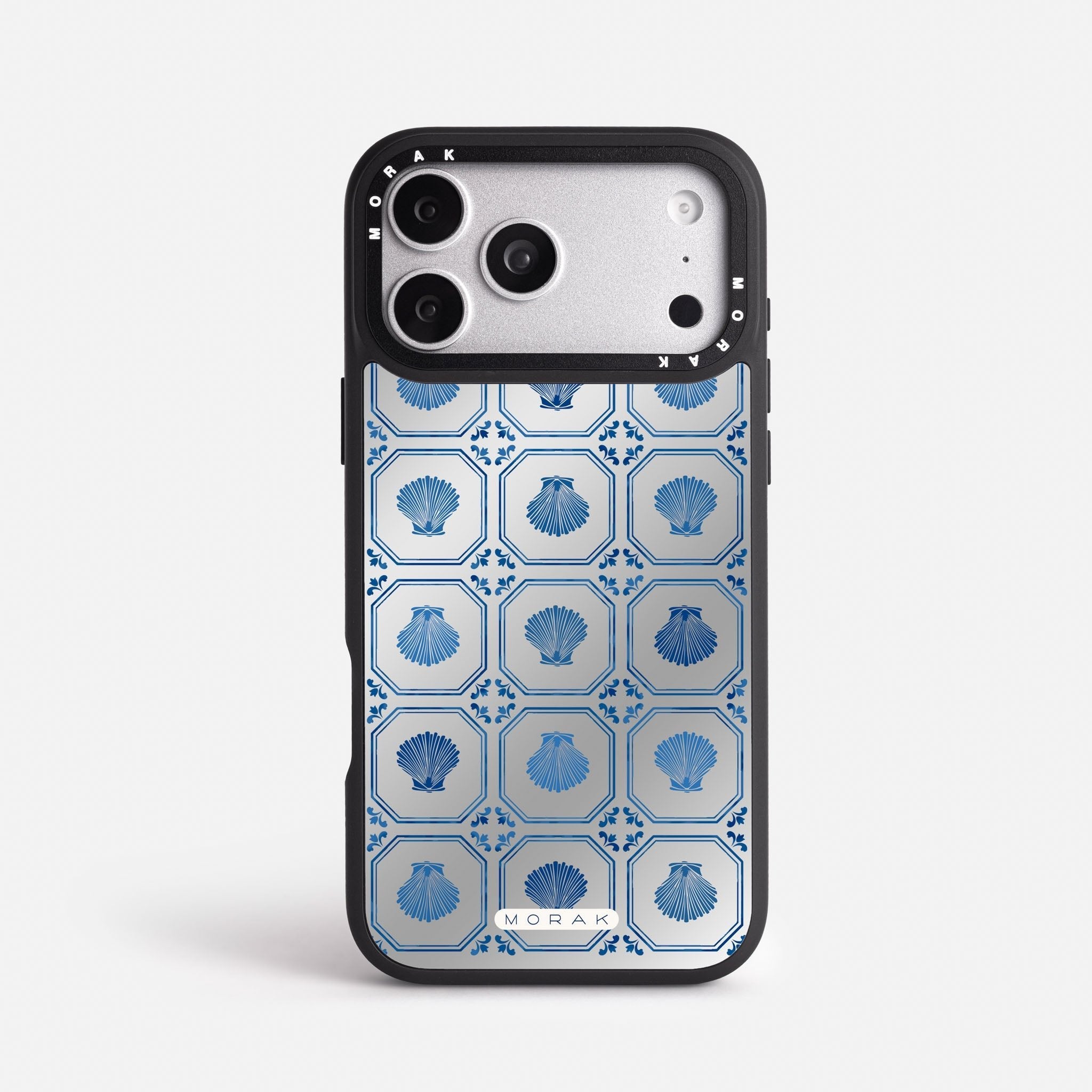 Case Azulejo Marino - Espejo Premium – Protección antigolpe | Diseño colombiano | Morak
