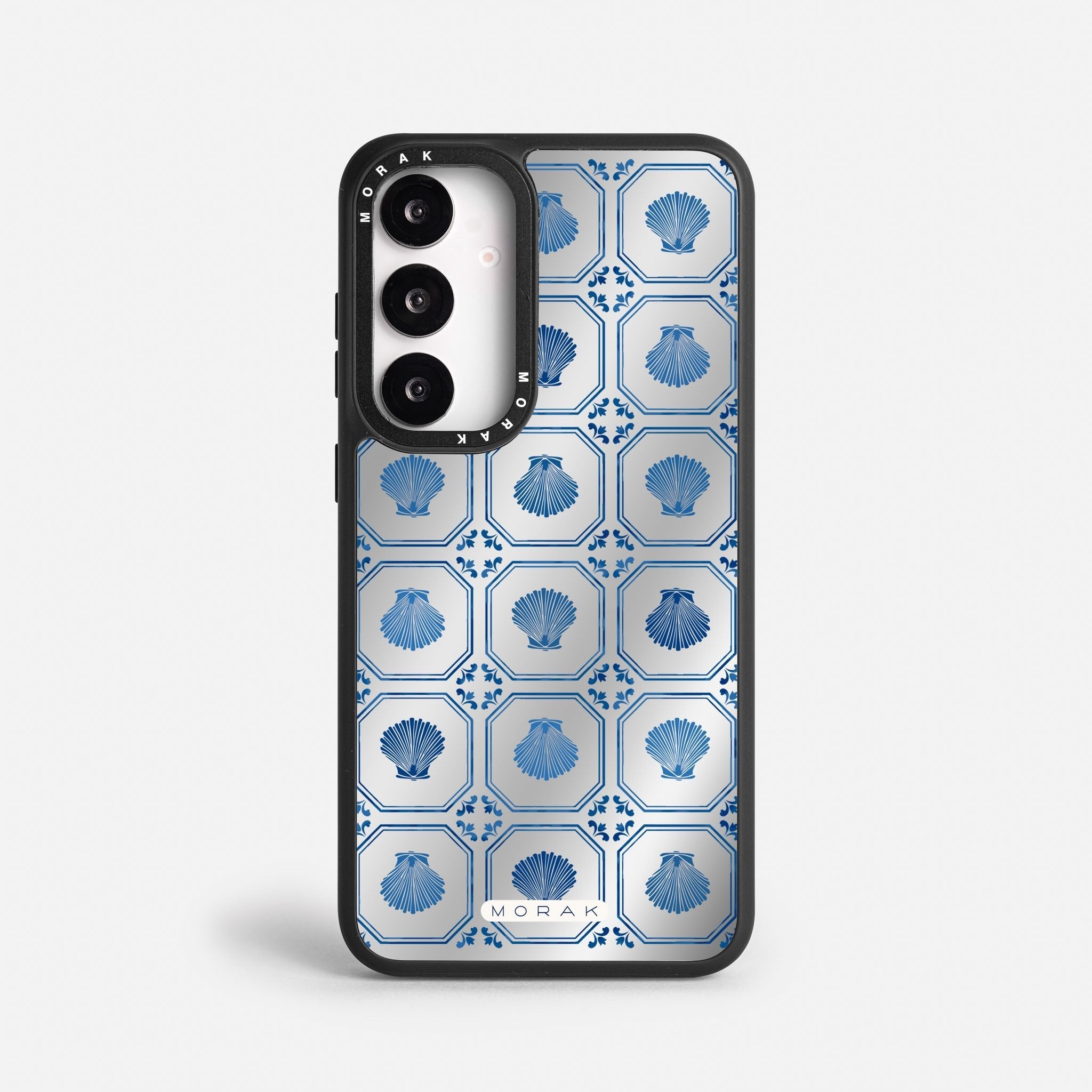 Case Azulejo Marino - Espejo Premium – Protección antigolpe | Diseño colombiano | Morak