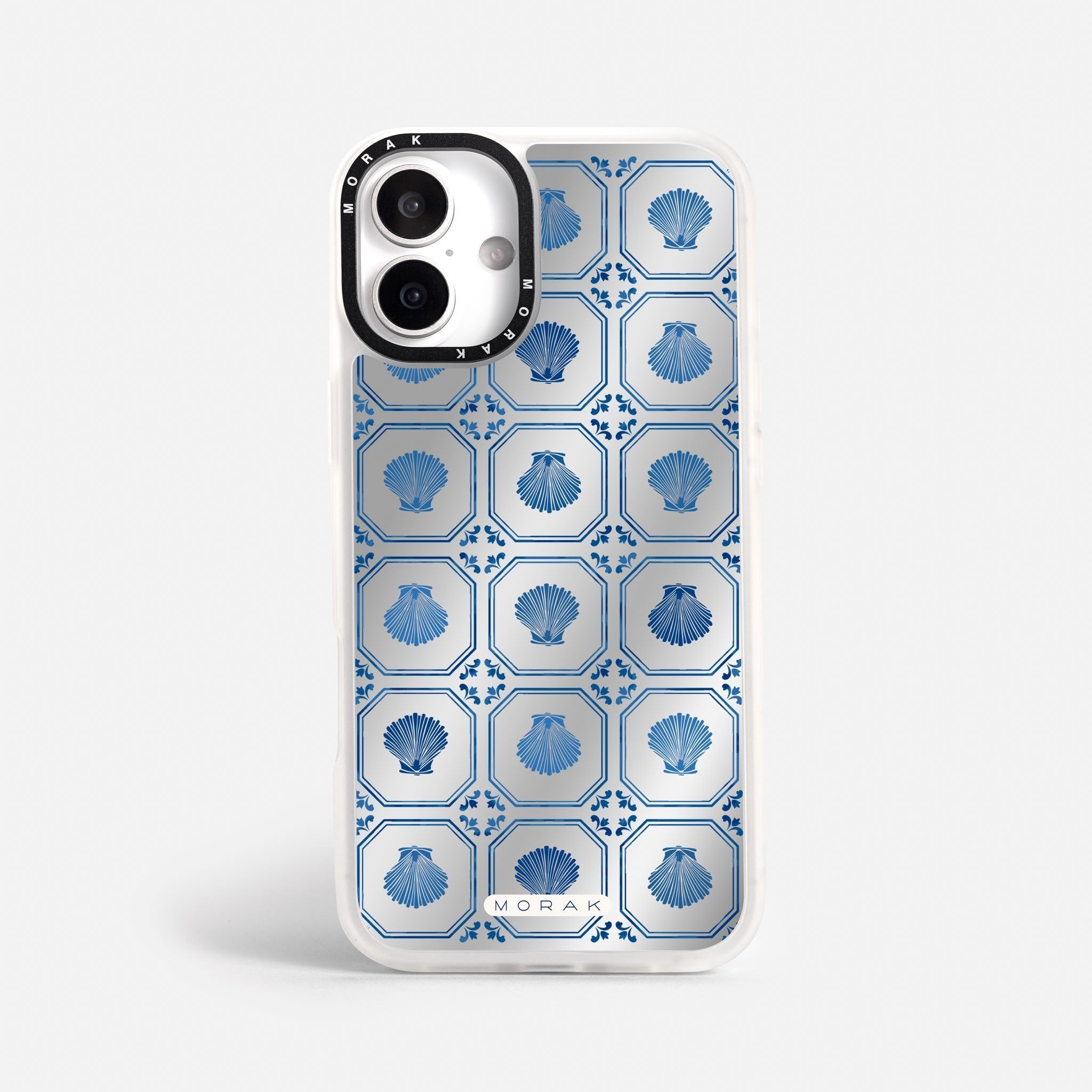 Case Azulejo Marino - Espejo Premium – Protección antigolpe | Diseño colombiano | Morak