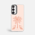 Case Funda Bajo Palmeras - Blanco Premium Para iPhone 17-12 Samsung S26-S22
