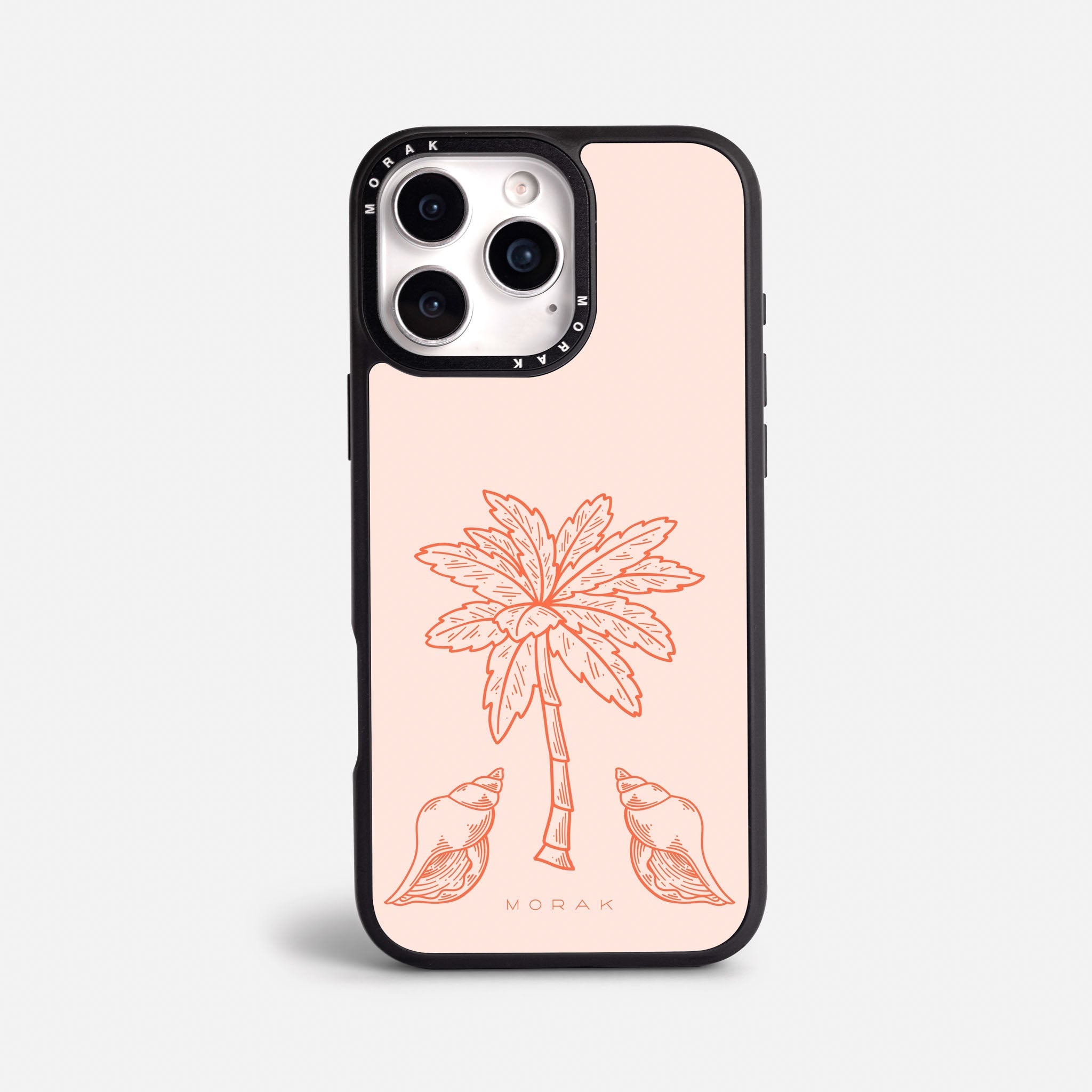 Case Bajo Palmeras - Blanco Premium – Protección antigolpe | Diseño colombiano | Morak