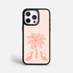 Case Funda Bajo Palmeras - Blanco Premium Para iPhone 17-12 Samsung S26-S22