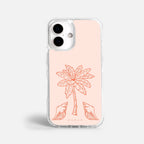 Case Funda Bajo Palmeras - Blanco Premium Para iPhone 17-12 Samsung S26-S22