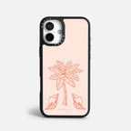 Case Funda Bajo Palmeras - Blanco Premium Para iPhone 17-12 Samsung S26-S22
