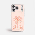 Case Funda Bajo Palmeras - Blanco Premium Para iPhone 17-12 Samsung S26-S22