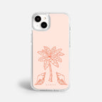 Case Funda Bajo Palmeras - Blanco Premium Para iPhone 17-12 Samsung S26-S22