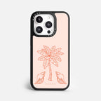 Case Funda Bajo Palmeras - Blanco Premium Para iPhone 17-12 Samsung S26-S22