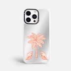 Case Funda Bajo Palmeras - Espejo Premium Para iPhone 17-12 Samsung S26-S22