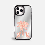 Case Funda Bajo Palmeras - Espejo Premium Para iPhone 17-12 Samsung S26-S22