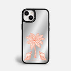 Case Funda Bajo Palmeras - Espejo Premium Para iPhone 17-12 Samsung S26-S22