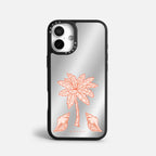 Case Funda Bajo Palmeras - Espejo Premium Para iPhone 17-12 Samsung S26-S22
