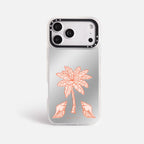 Case Funda Bajo Palmeras - Espejo Premium Para iPhone 17-12 Samsung S26-S22
