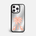 Case Funda Bajo Palmeras - Espejo Premium Para iPhone 17-12 Samsung S26-S22