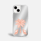 Case Funda Bajo Palmeras - Espejo Premium Para iPhone 17-12 Samsung S26-S22