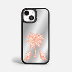 Case Funda Bajo Palmeras - Espejo Premium Para iPhone 17-12 Samsung S26-S22