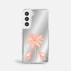 Case Funda Bajo Palmeras - Espejo Premium Para iPhone 17-12 Samsung S26-S22