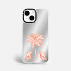 Case Funda Bajo Palmeras - Espejo Premium Para iPhone 17-12 Samsung S26-S22