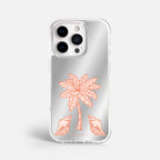 Case Funda Bajo Palmeras - Espejo Premium Para iPhone 17-12 Samsung S26-S22