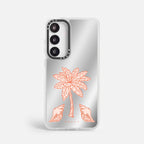 Case Funda Bajo Palmeras - Espejo Premium Para iPhone 17-12 Samsung S26-S22