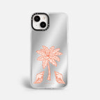 Case Funda Bajo Palmeras - Espejo Premium Para iPhone 17-12 Samsung S26-S22