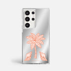 Case Funda Bajo Palmeras - Espejo Premium Para iPhone 17-12 Samsung S26-S22
