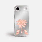 Case Funda Bajo Palmeras - Espejo Premium Para iPhone 17-12 Samsung S26-S22