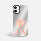 Case Funda Bajo Palmeras - Espejo Premium Para iPhone 17-12 Samsung S26-S22