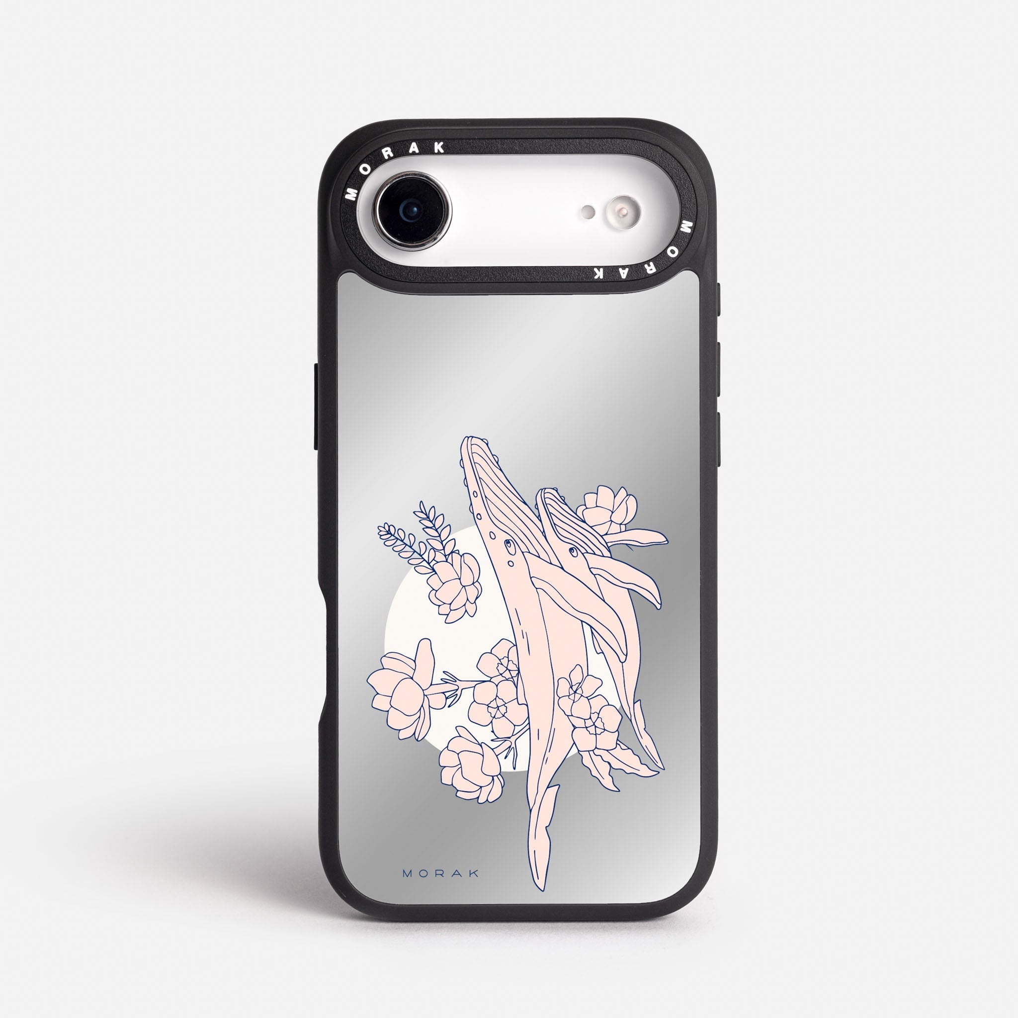 Case Ballenas - Espejo Premium – Protección antigolpe | Diseño colombiano | Morak