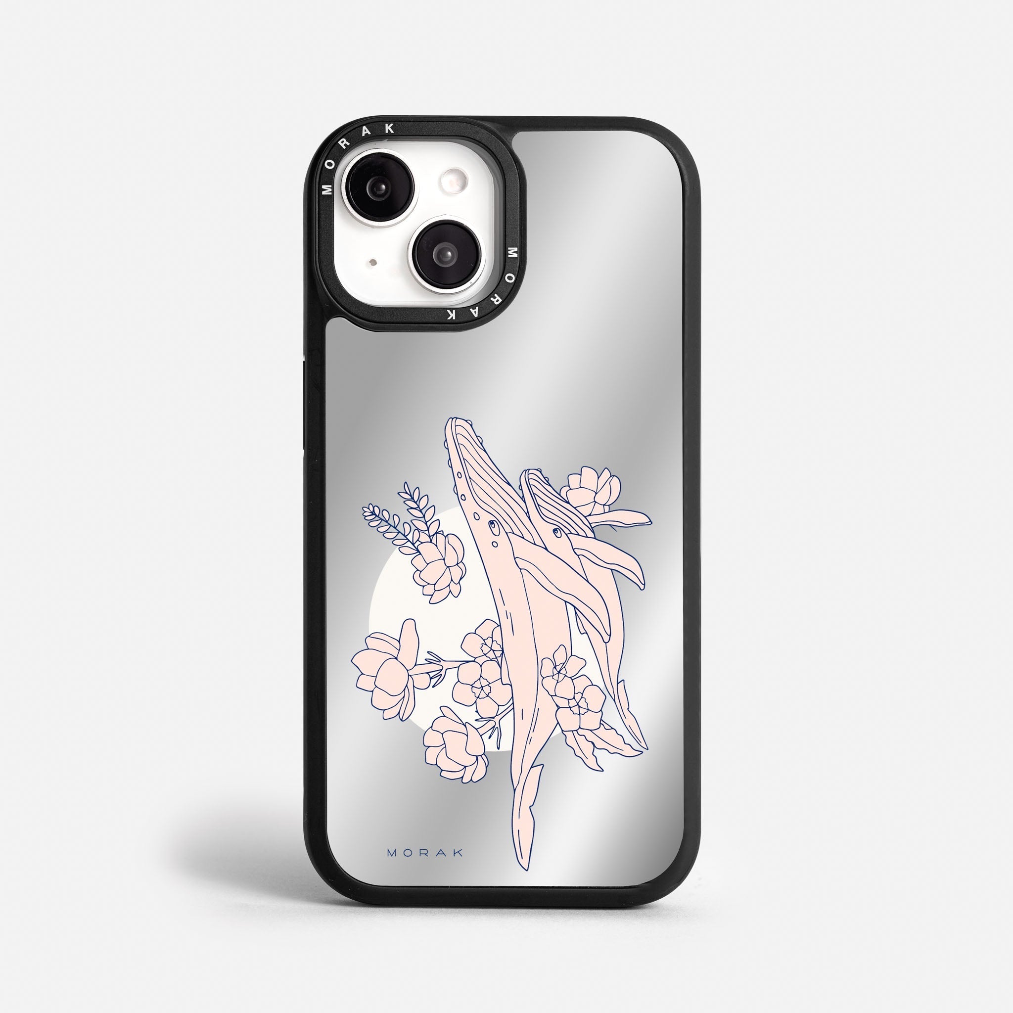 Case Ballenas - Espejo Premium – Protección antigolpe | Diseño colombiano | Morak