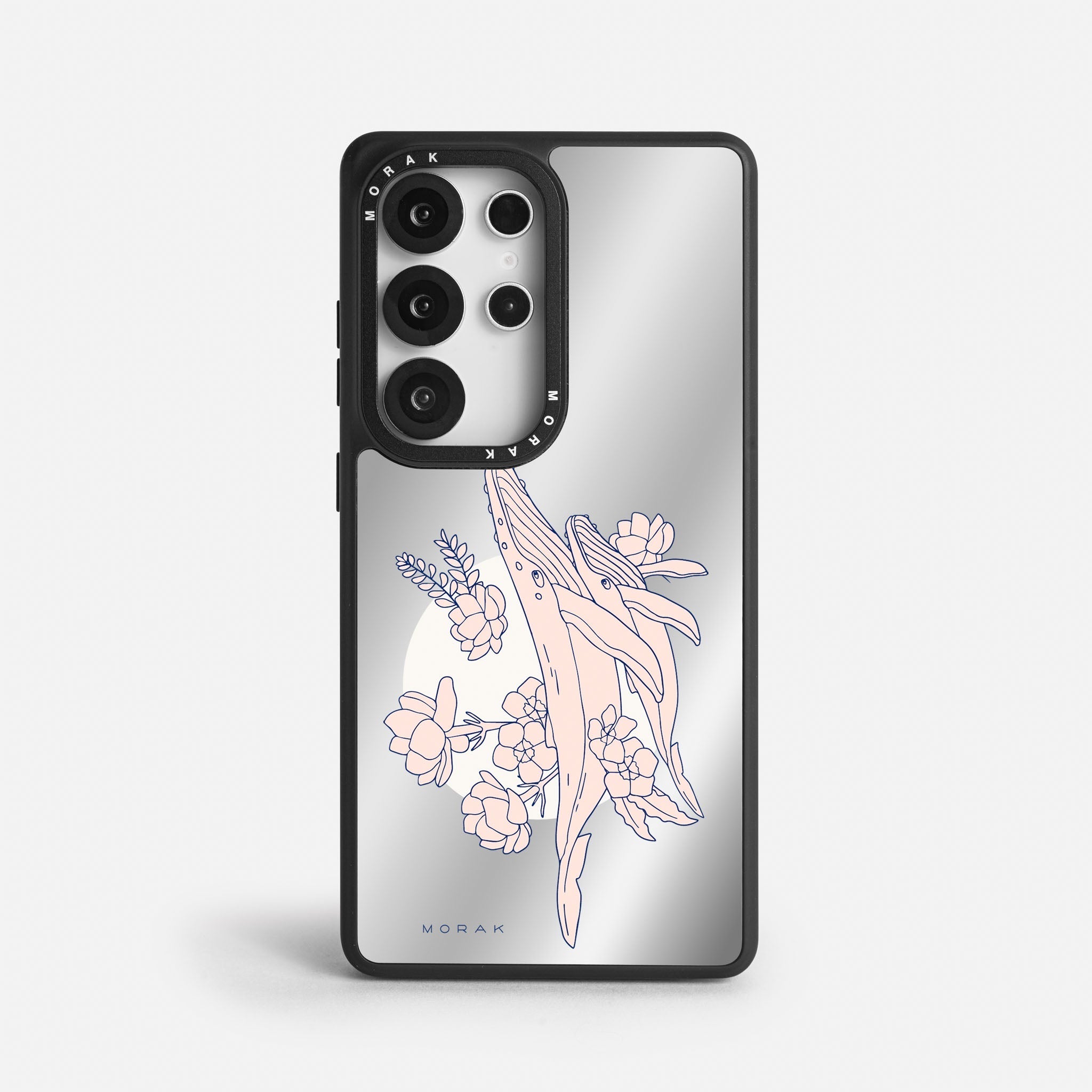 Case Ballenas - Espejo Premium – Protección antigolpe | Diseño colombiano | Morak