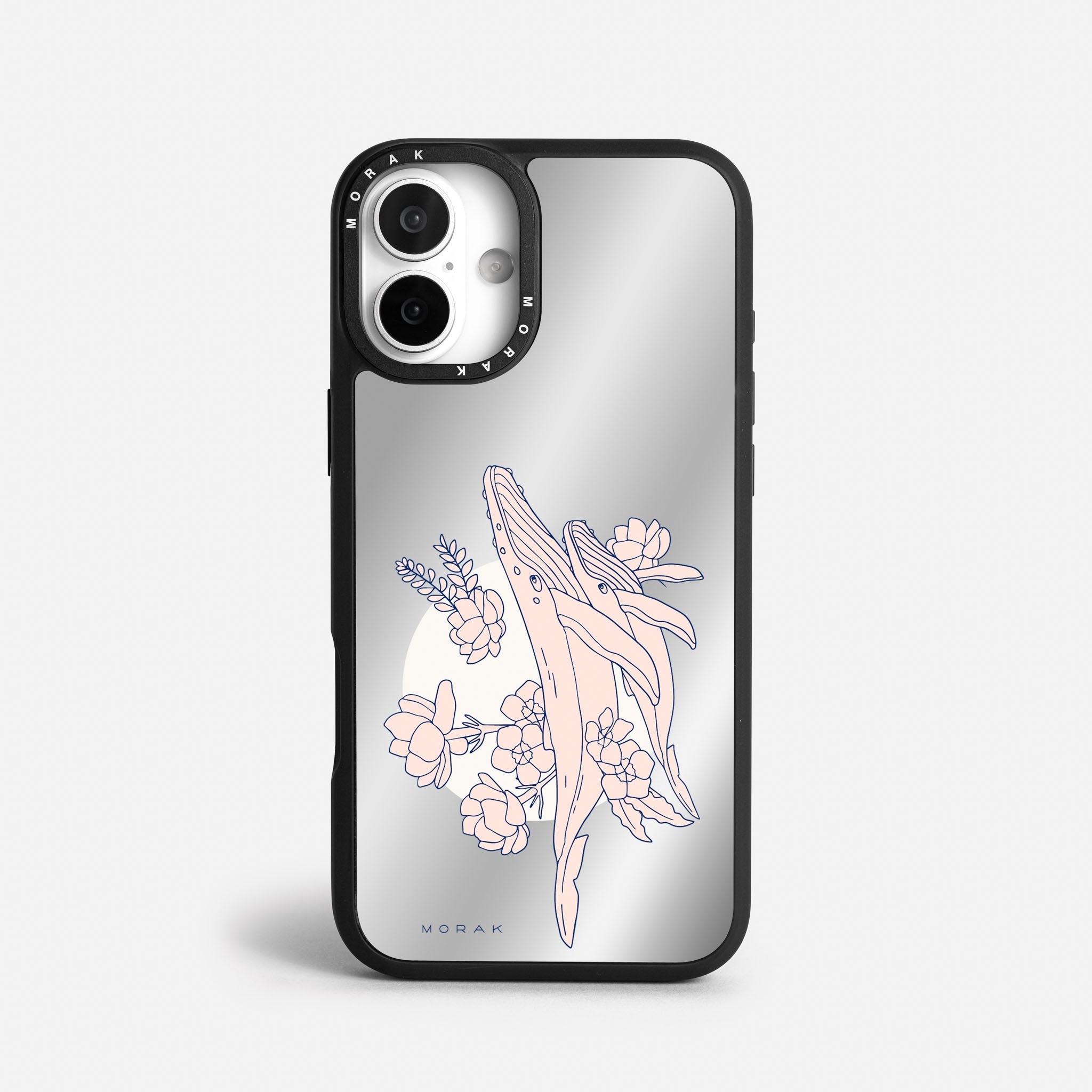 Case Ballenas - Espejo Premium – Protección antigolpe | Diseño colombiano | Morak