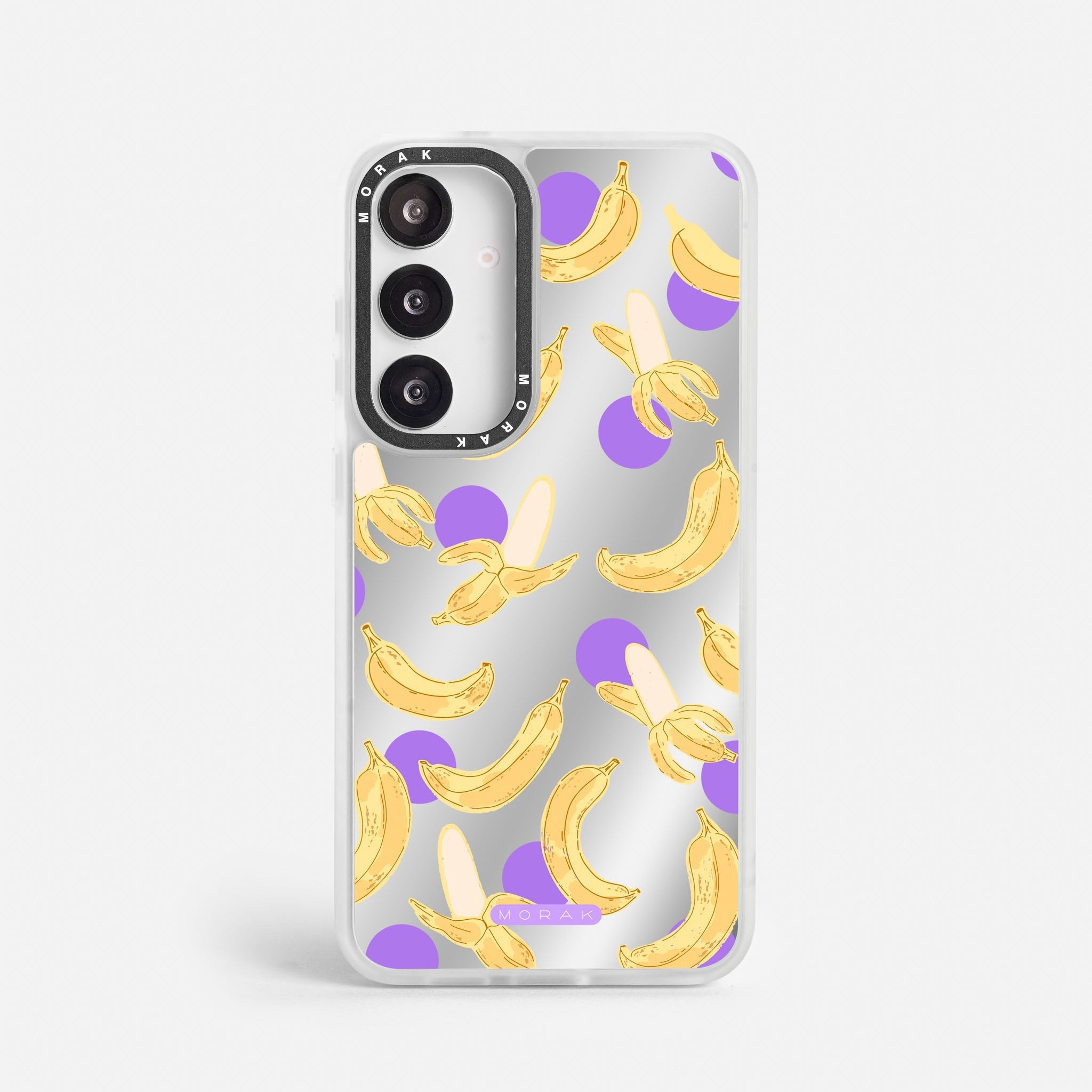 Case Banana Wave - Espejo Premium – Protección antigolpe | Diseño colombiano | Morak