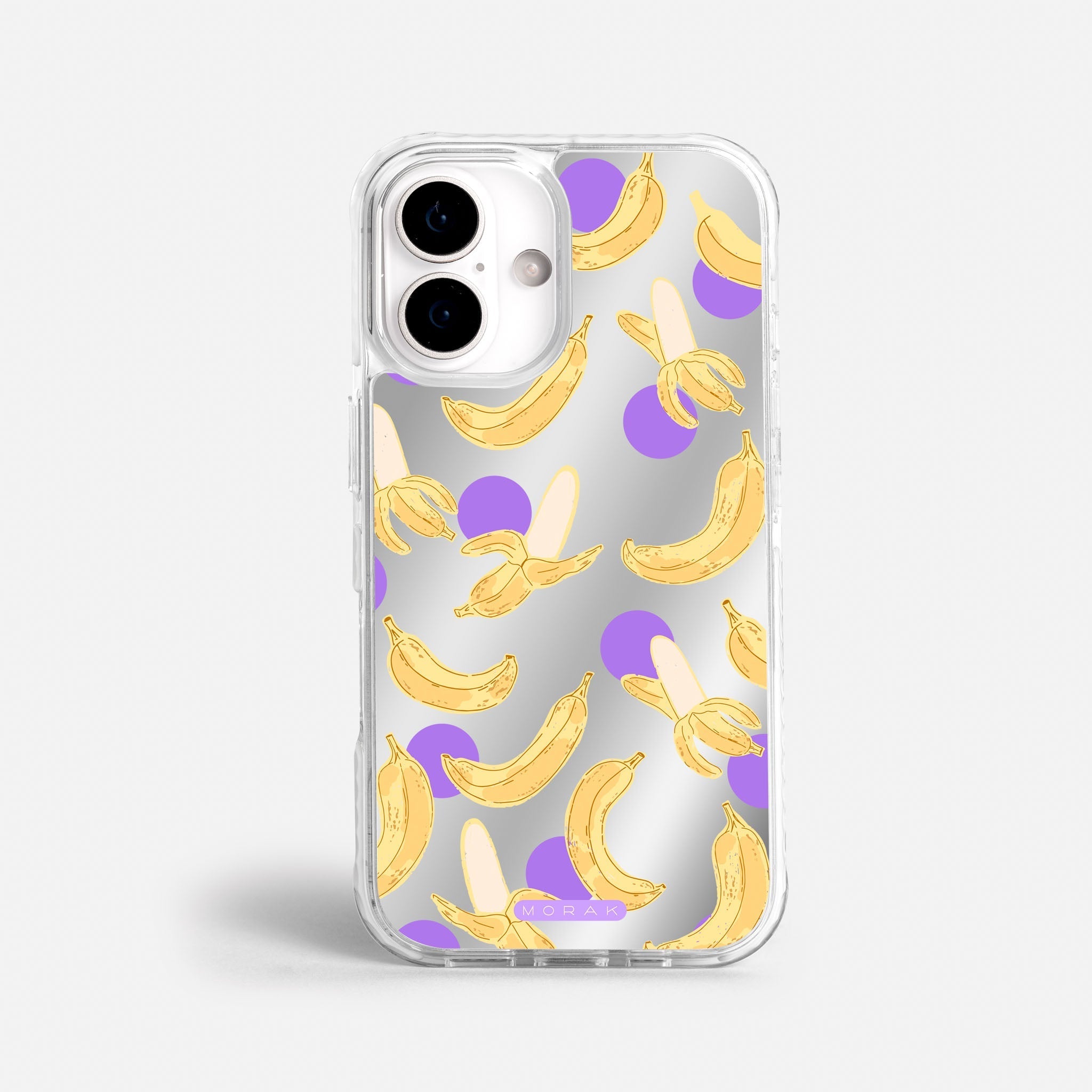 Case Banana Wave - Espejo Premium – Protección antigolpe | Diseño colombiano | Morak