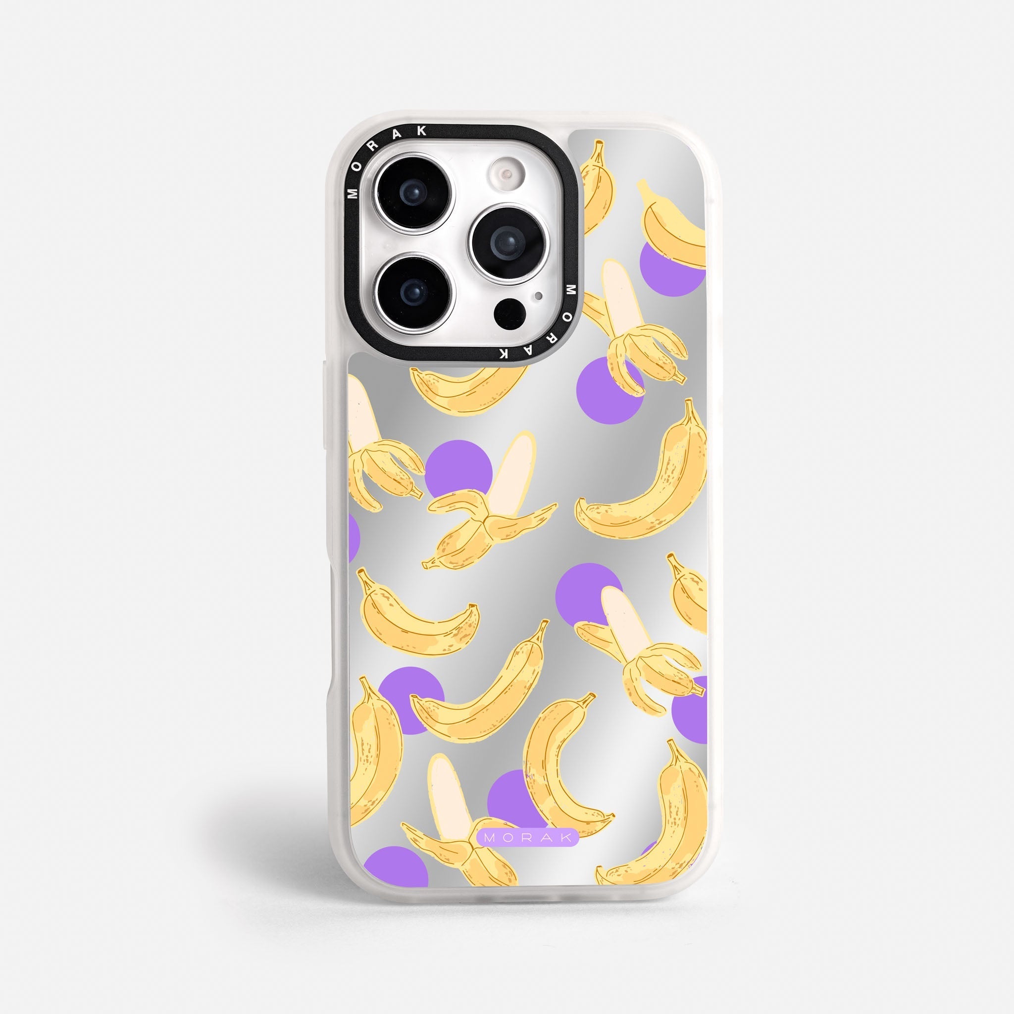 Case Banana Wave - Espejo Premium – Protección antigolpe | Diseño colombiano | Morak