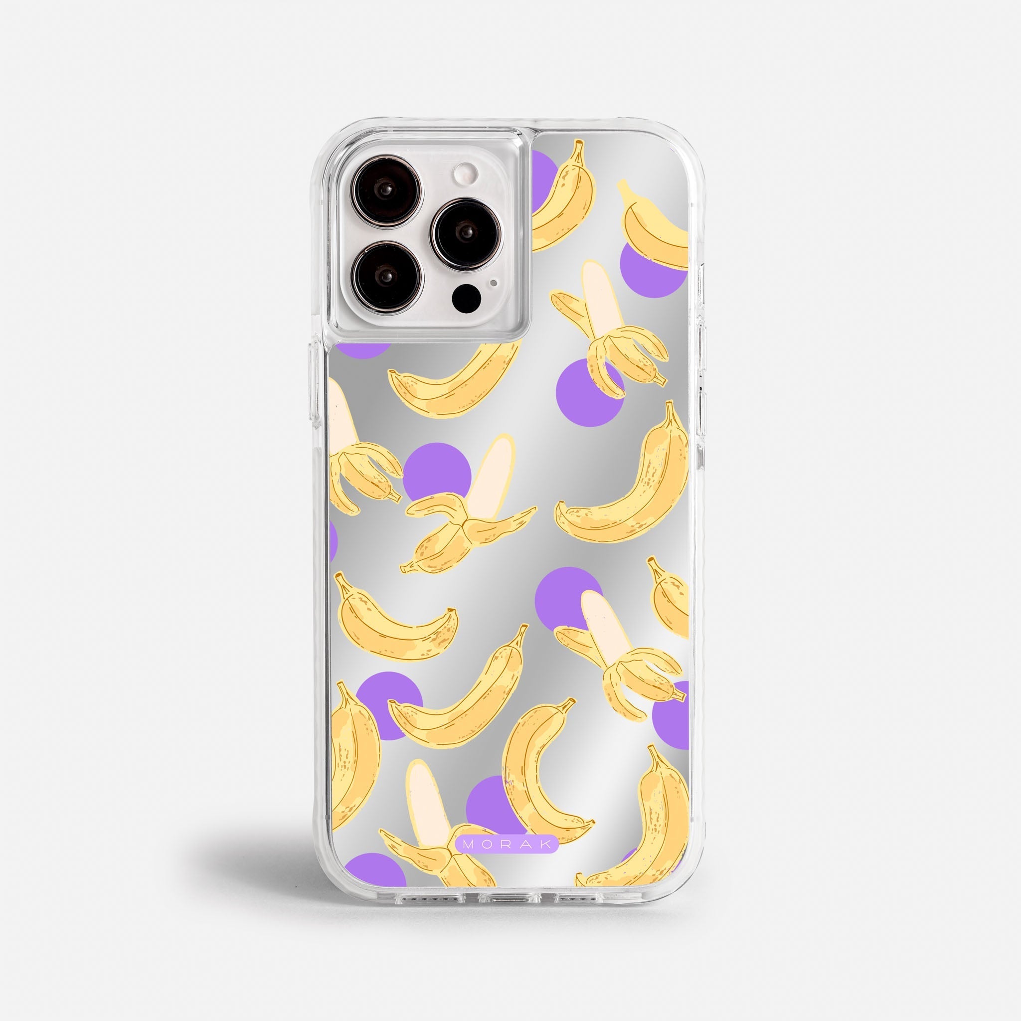 Case Banana Wave - Espejo Premium – Protección antigolpe | Diseño colombiano | Morak