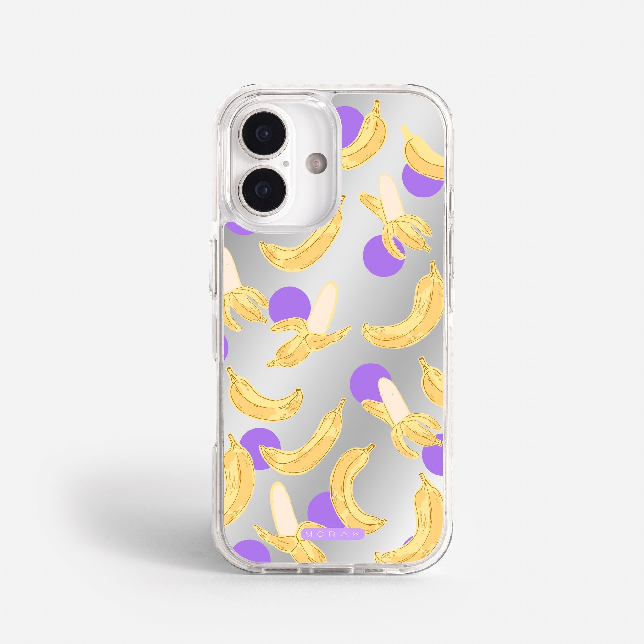 Case Banana Wave - Espejo Premium – Protección antigolpe | Diseño colombiano | Morak