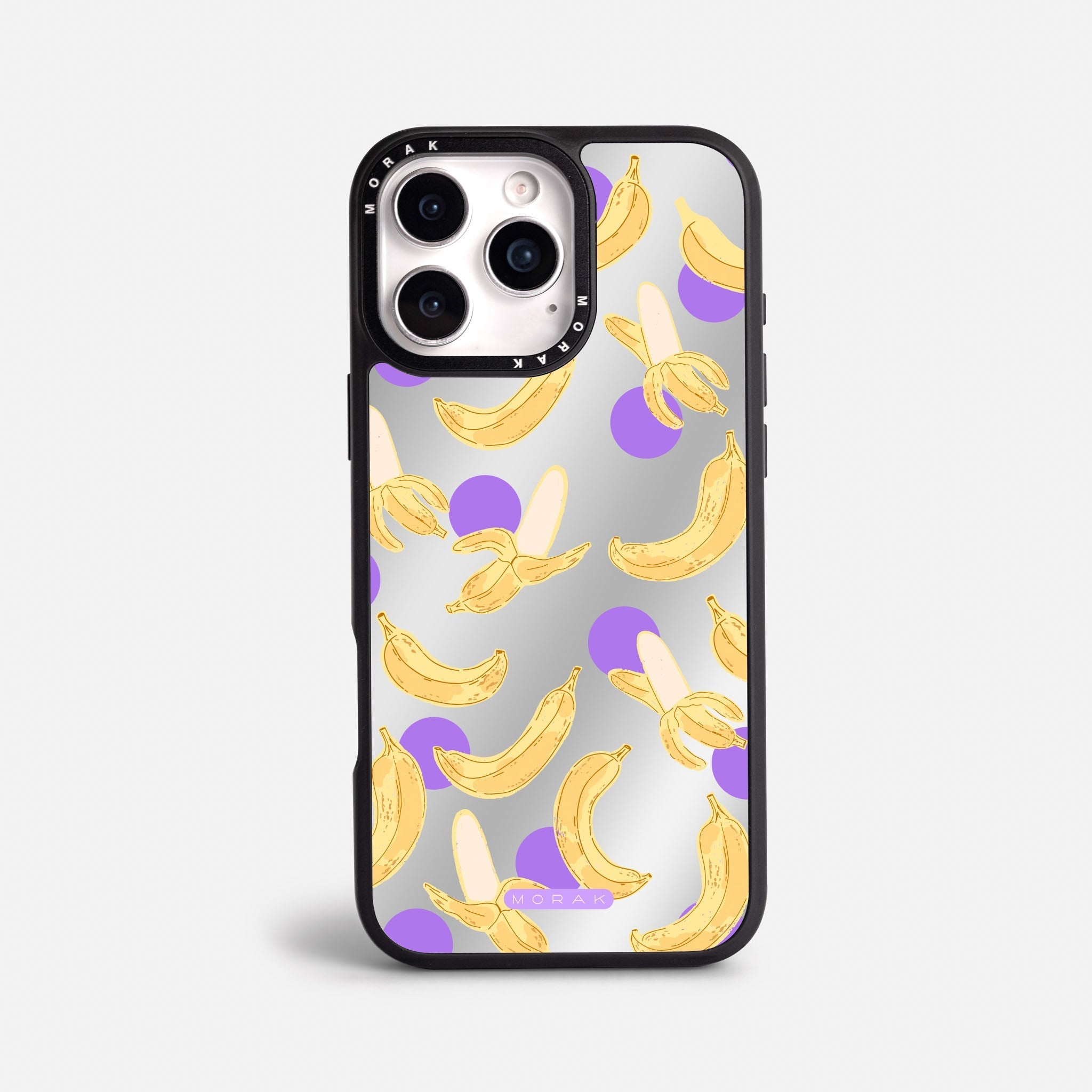 Case Banana Wave - Espejo Premium – Protección antigolpe | Diseño colombiano | Morak