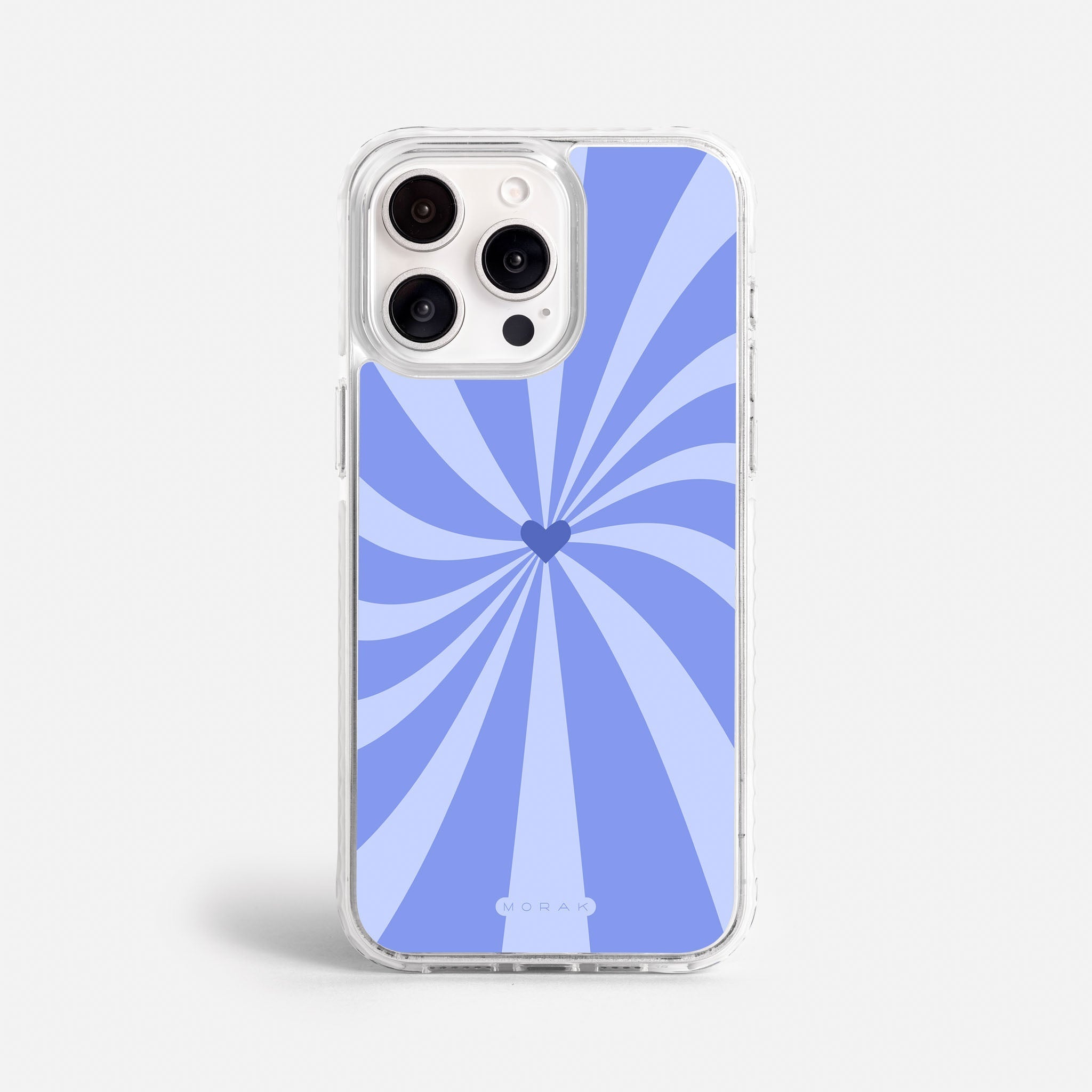 Case Blue Boom - Blanco Premium – Protección antigolpe | Diseño colombiano | Morak