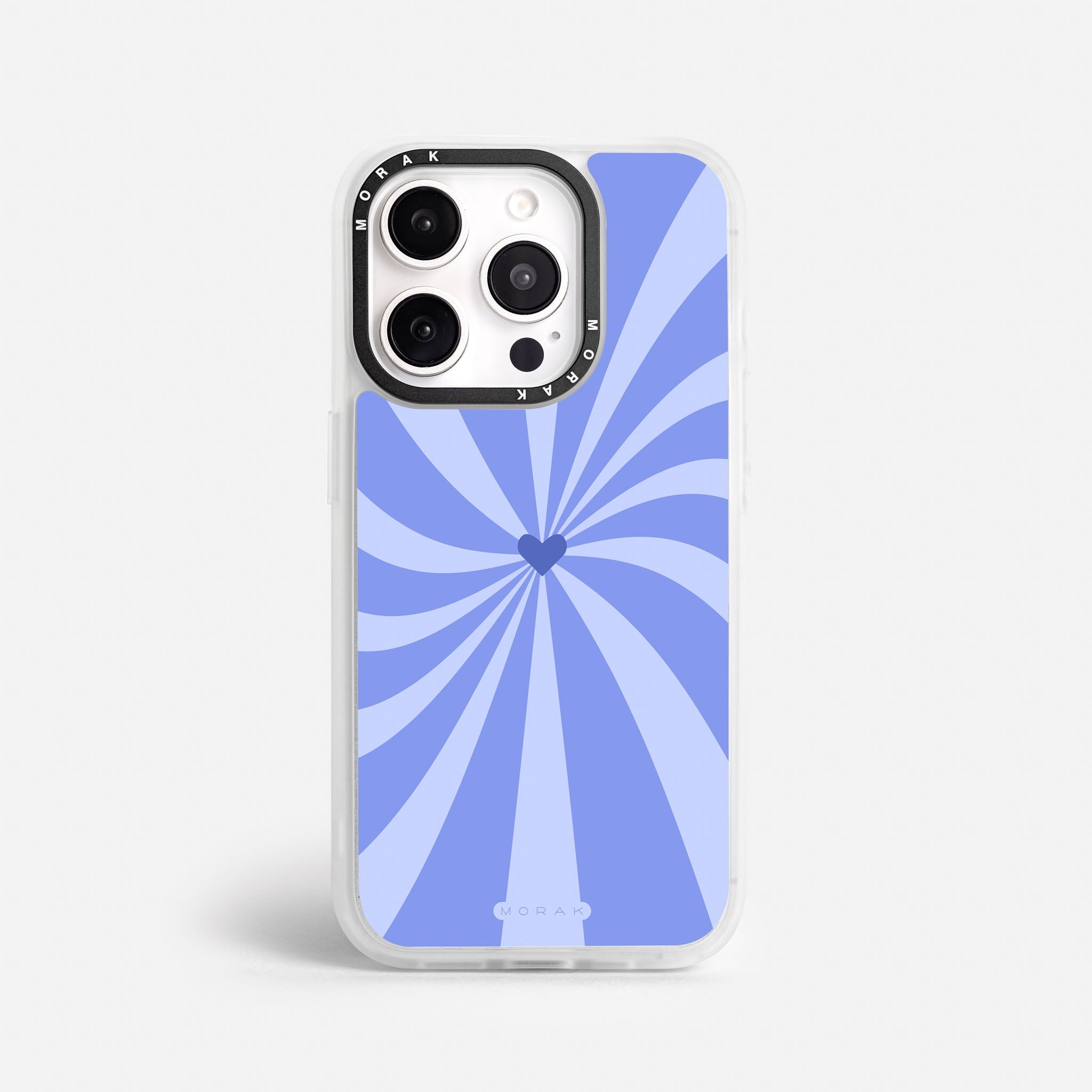 Case Blue Boom - Blanco Premium – Protección antigolpe | Diseño colombiano | Morak