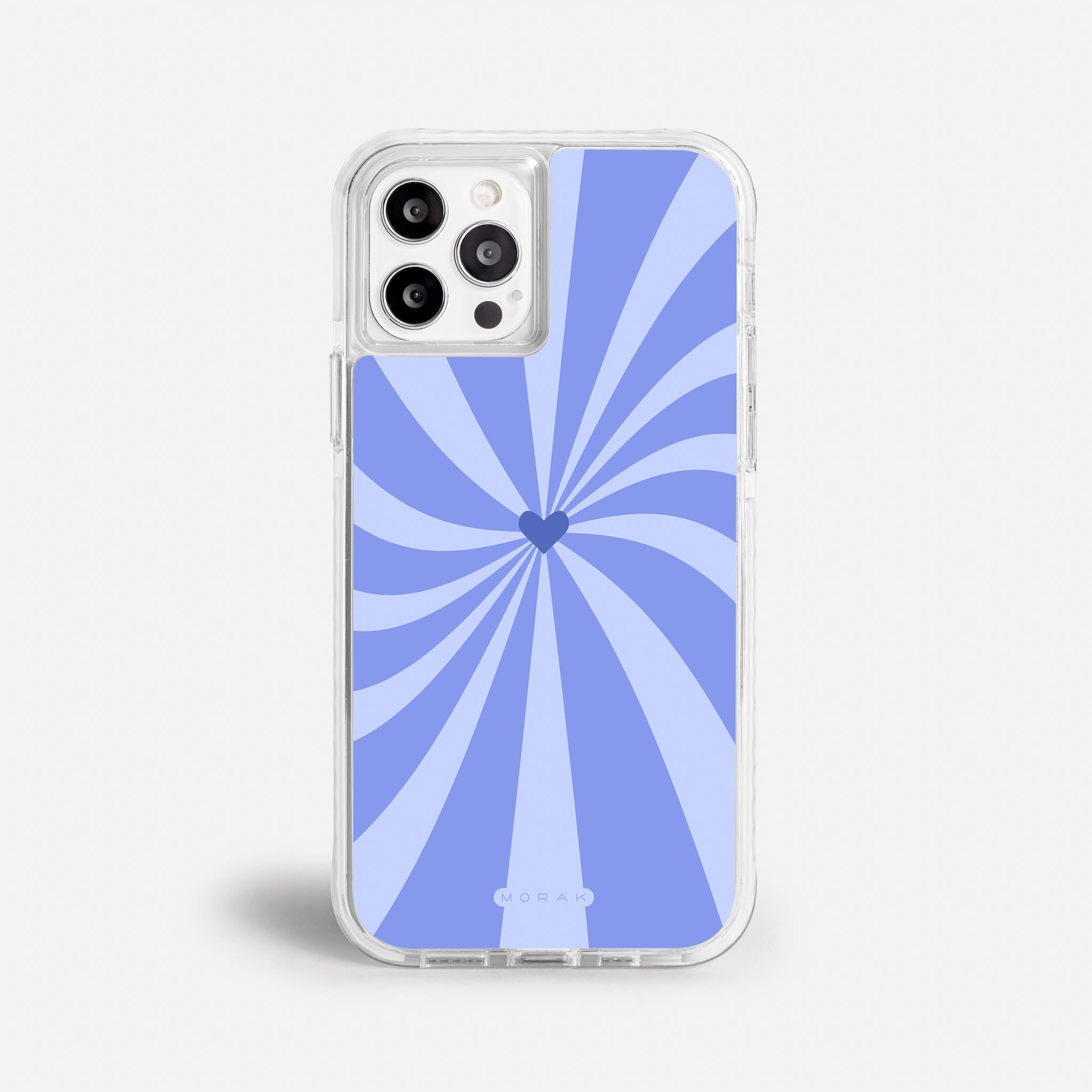 Case Blue Boom - Blanco Premium – Protección antigolpe | Diseño colombiano | Morak
