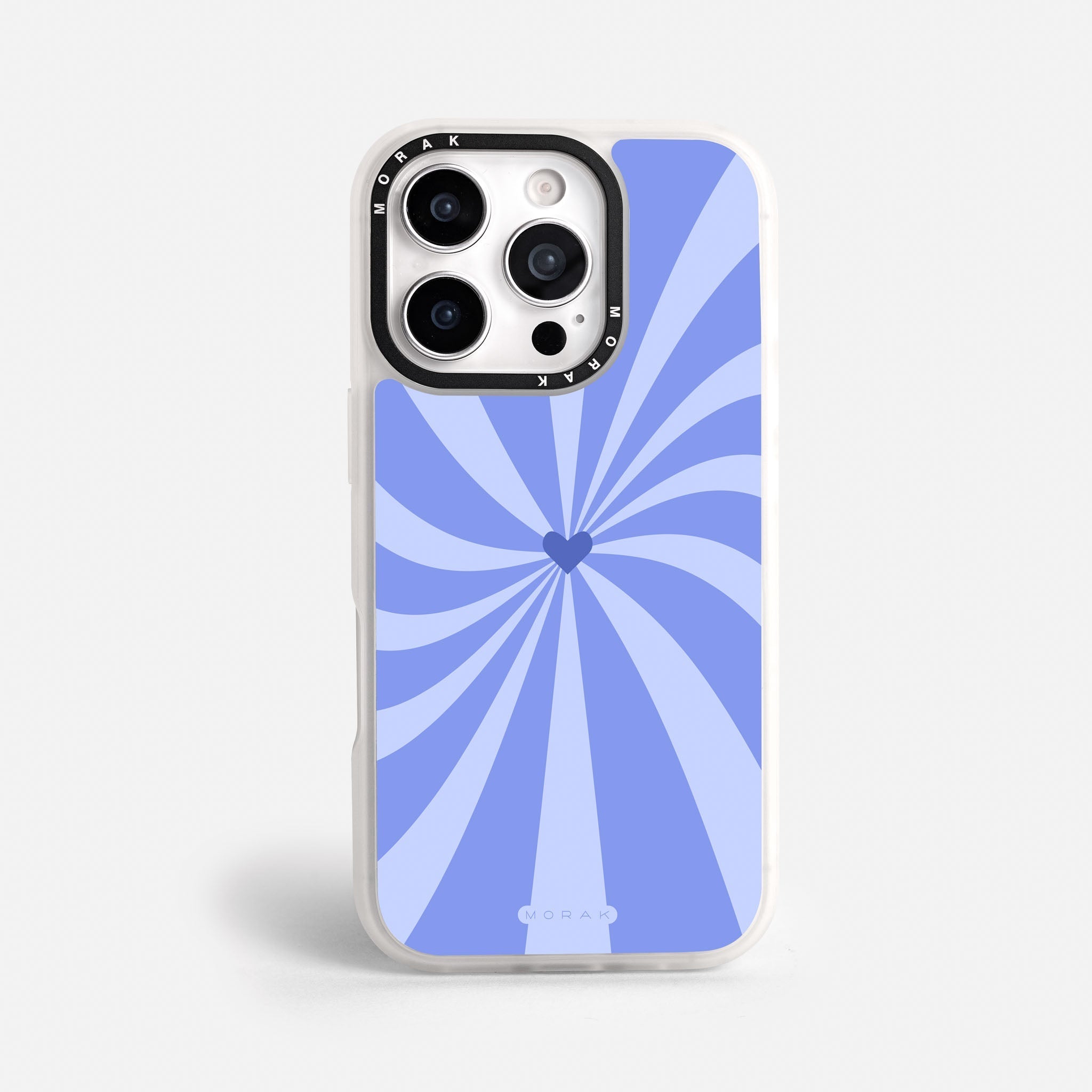 Case Blue Boom - Blanco Premium – Protección antigolpe | Diseño colombiano | Morak