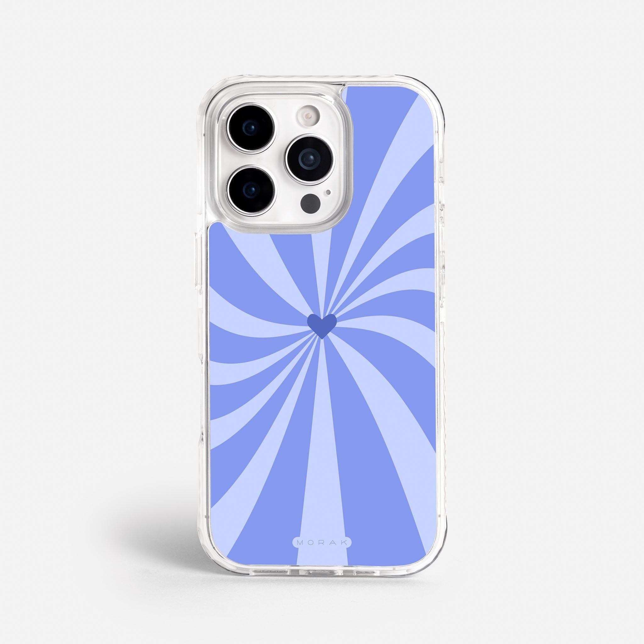 Case Blue Boom - Blanco Premium – Protección antigolpe | Diseño colombiano | Morak