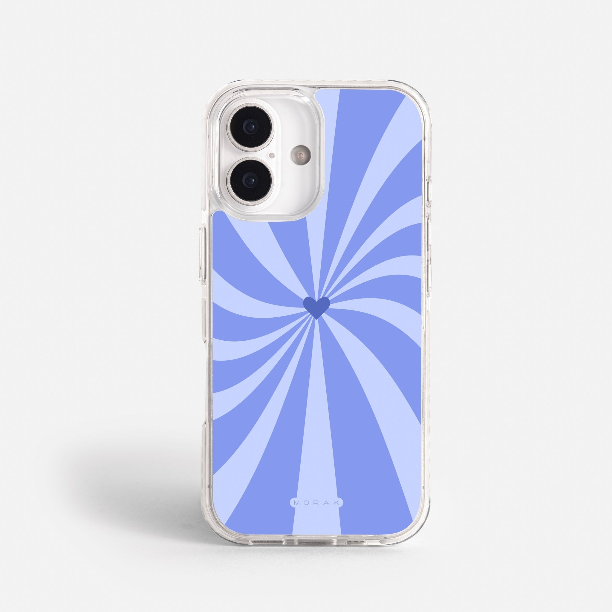 Case Blue Boom - Blanco Premium – Protección antigolpe | Diseño colombiano | Morak