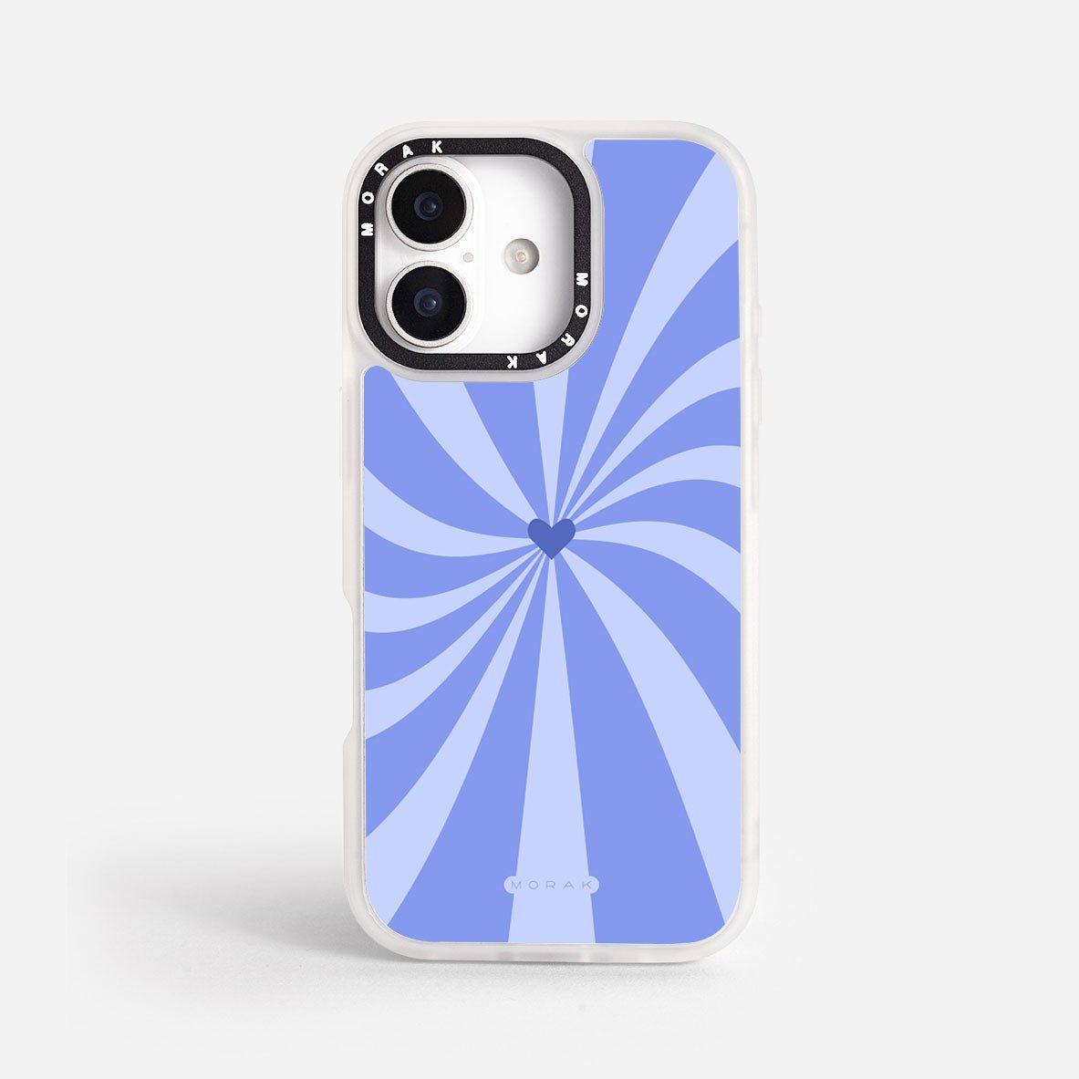 Case Blue Boom - Blanco Premium – Protección antigolpe | Diseño colombiano | Morak