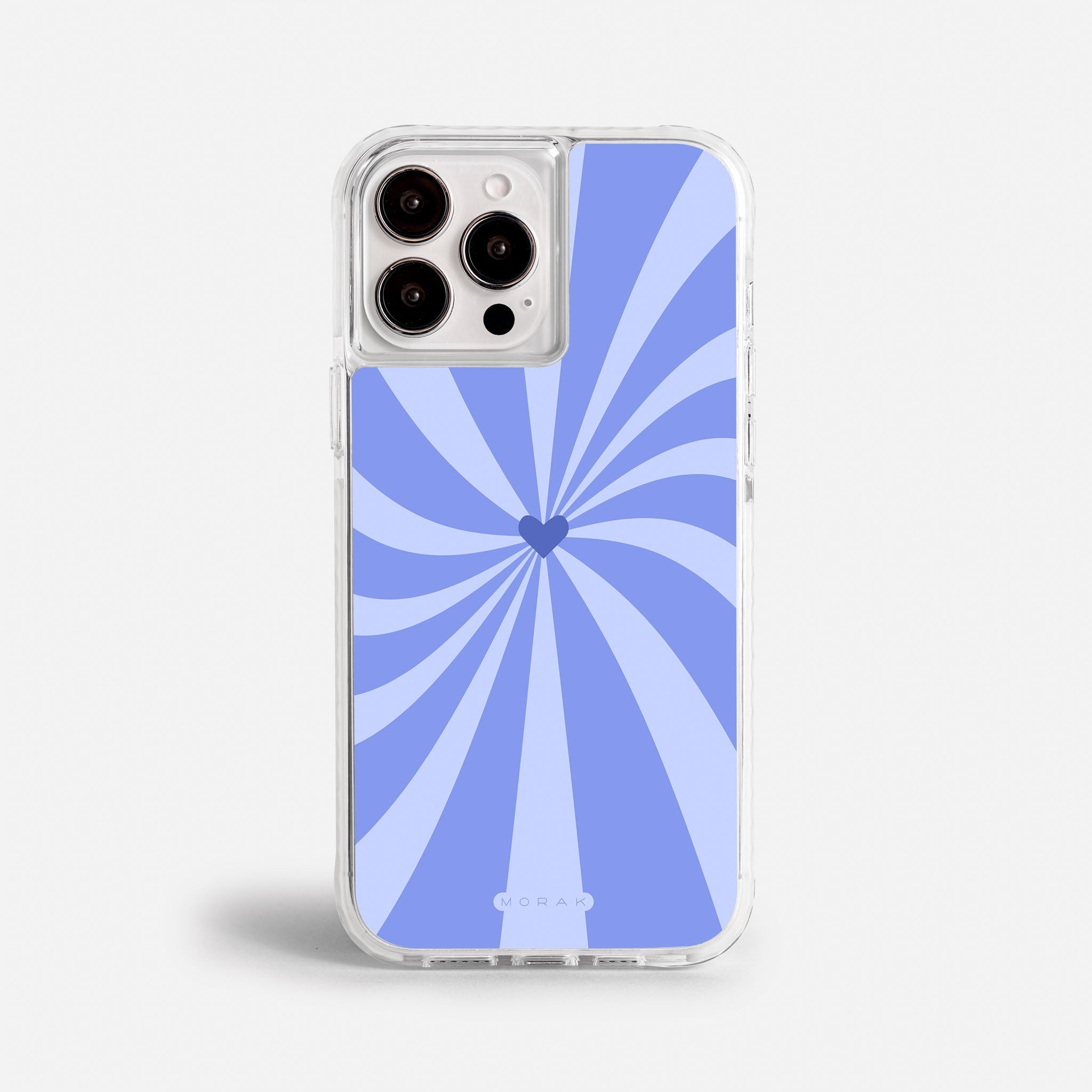 Case Blue Boom - Blanco Premium – Protección antigolpe | Diseño colombiano | Morak